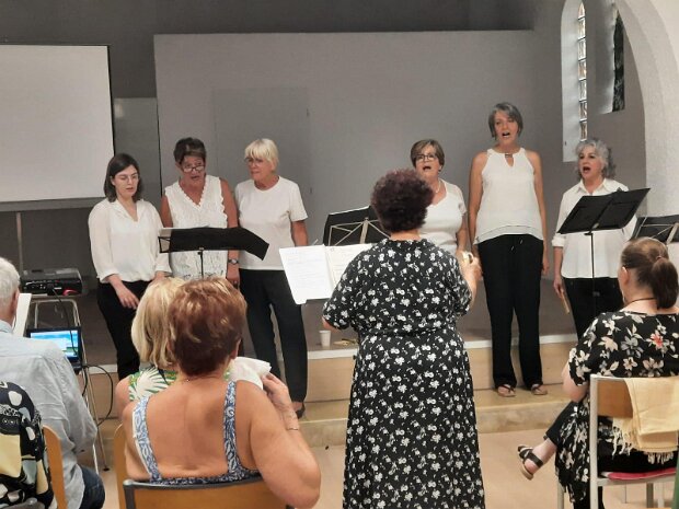 ''Les Voix-ci Les Voix-la'' Concert au profit du Secours Populaire du 08 Juillet 2023